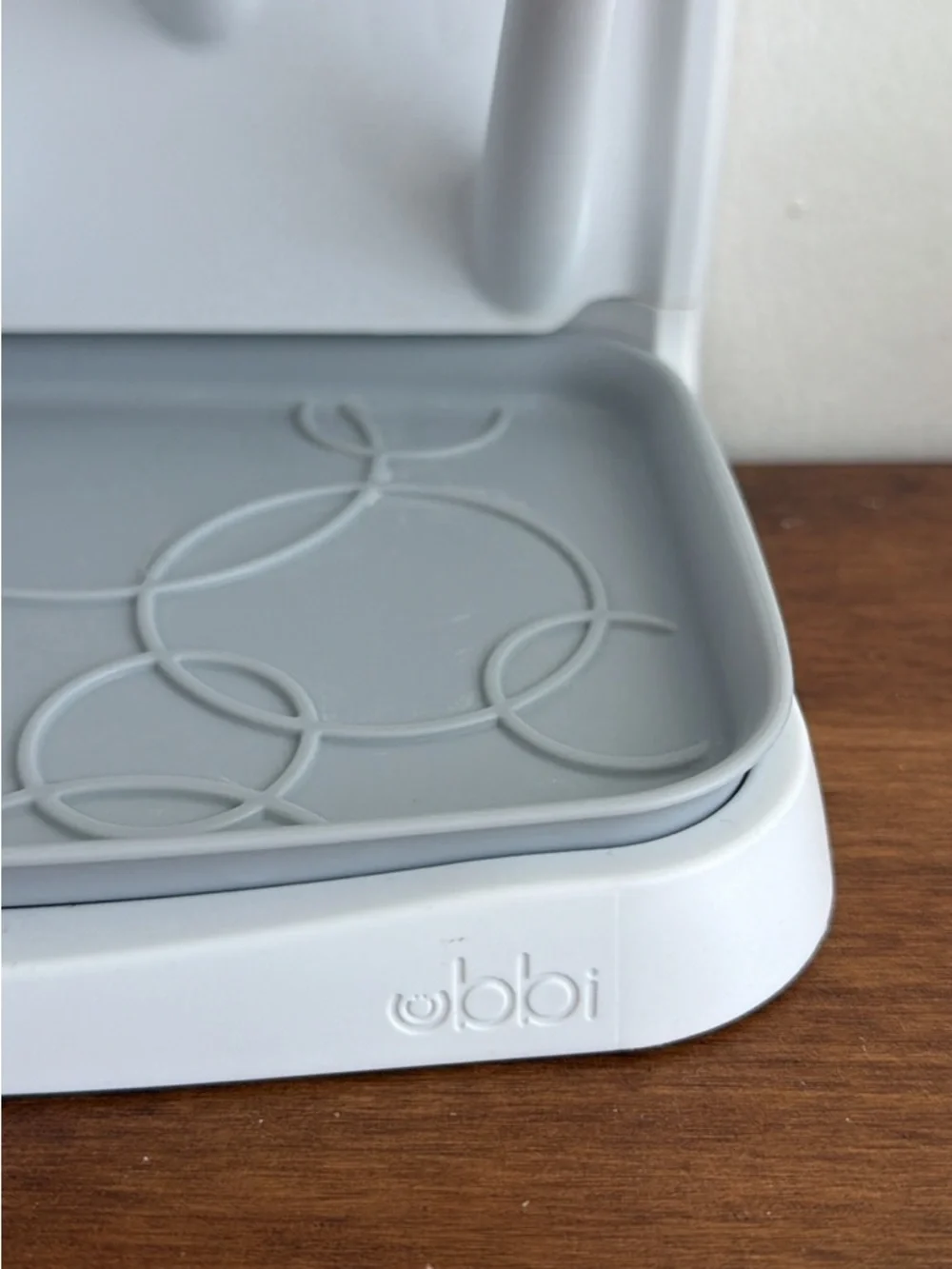 Ubbi Bottle Drying Rack in Light Gray - Picture 2 of 3